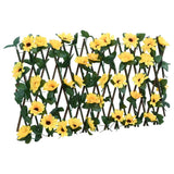 VidaXL Artificial Plant Ivy on Latwerk Extrable 180x20 cm yellow