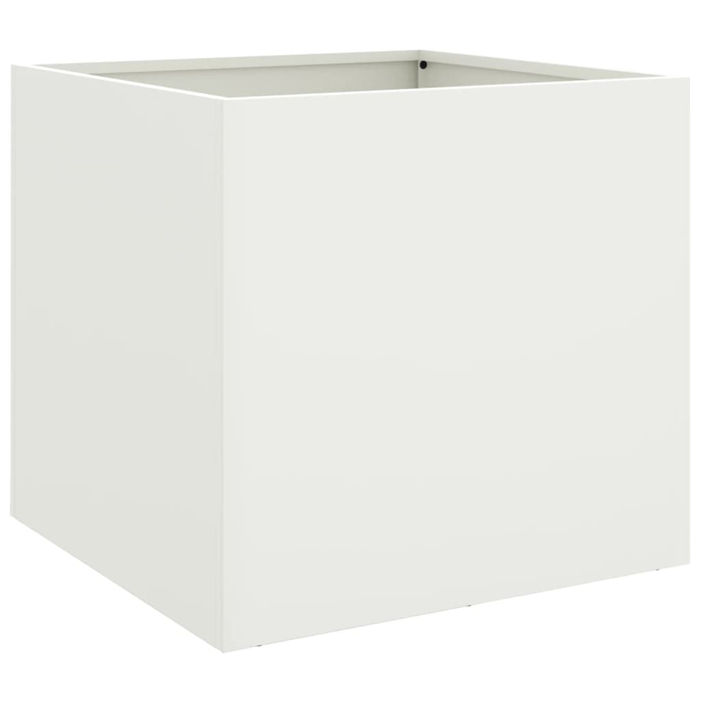 Vidaxl Planning Box 42x40x39 cm Steel White