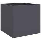 Vidaxl Planning Box 42x40x39 cm stalowy antracyt -