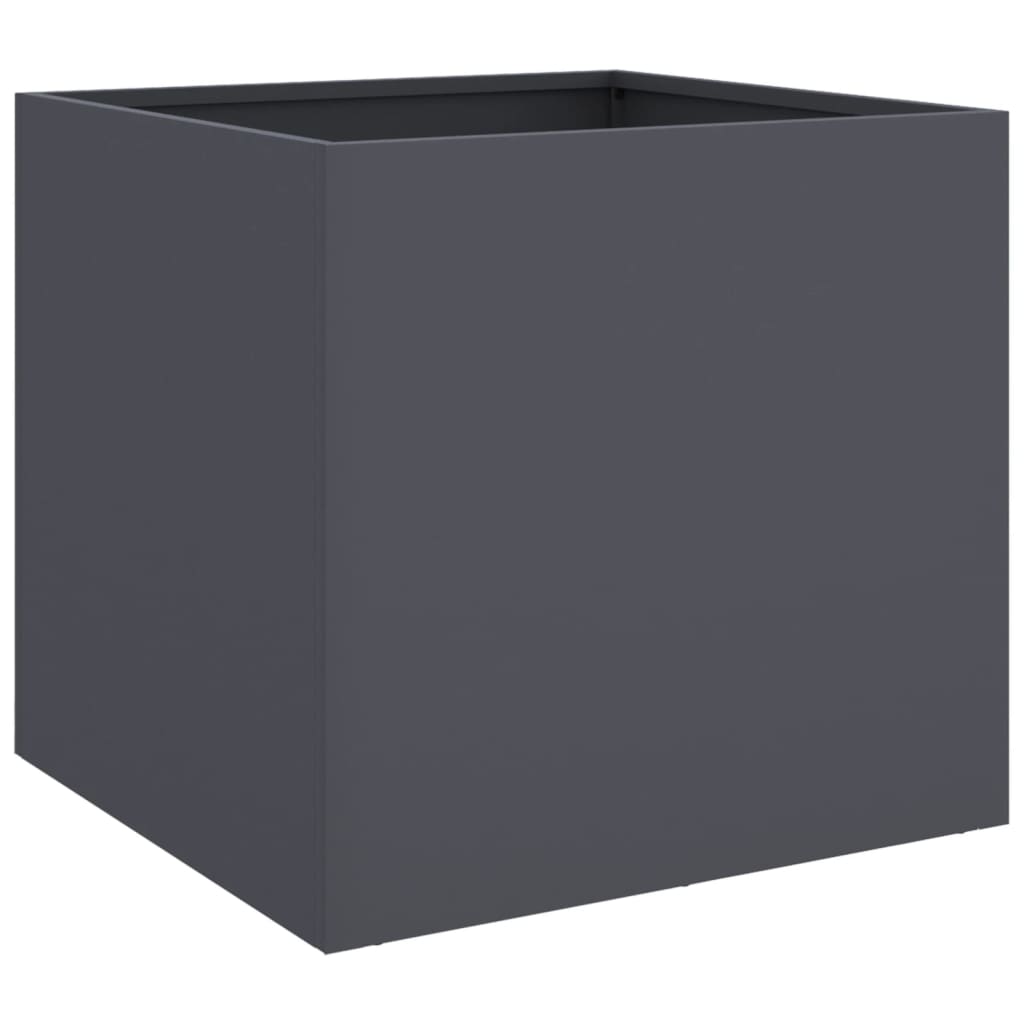 Vidaxl Planning Box 49x47x46 cm de acero antracita