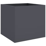 Vidaxl Planning Box 49x47x46 cm stalowy antracyt -