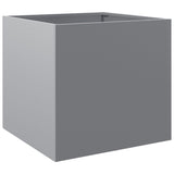 Vidaxl Planning Box 49x47x46 CM Galvanized Steel Silver Colored