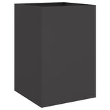 Vidaxl Planning Box 52x48x75 cm de acero negro