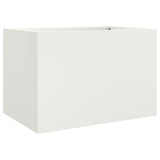 Vidaxl Planning Box 62x47x46 CM Steel White