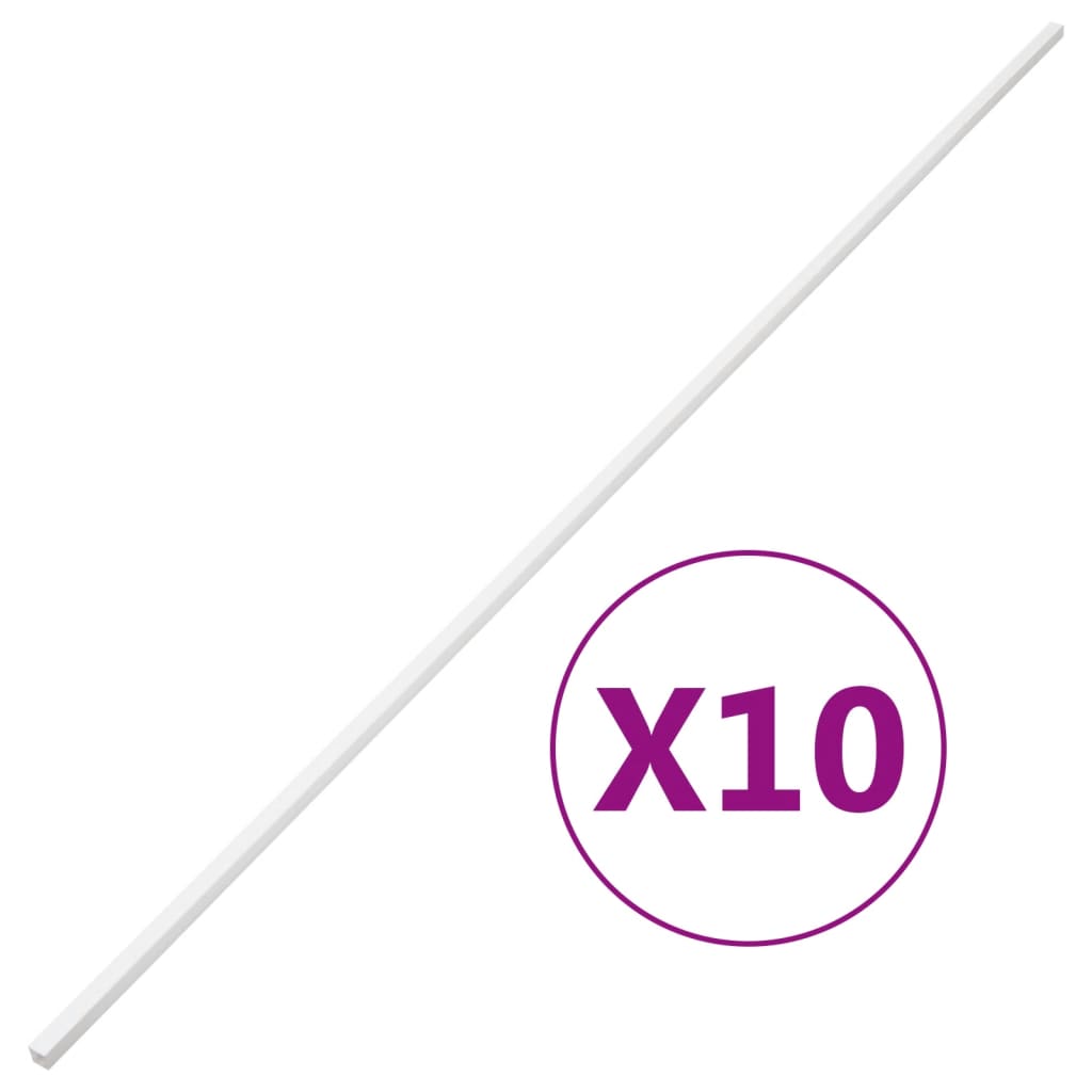 VIDAXL -Kabelrinne 30x20 mm 10 m PVC