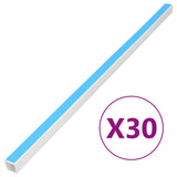 VidaXL Kabelgoot zelfklevend 30x15 mm 30 m PVC