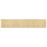 Vidaxl rug rectangular 60x300 cm bamboo light natural