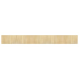 Vidaxl rug rectangular 60x500 cm bamboo light natural