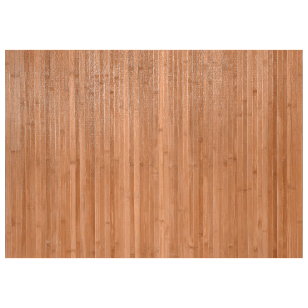 Vidaxl rectangular 70x100 cm de bambú natural