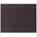 Tappeto vidaxl rettangolare 80x100 cm di bambù marrone scuro