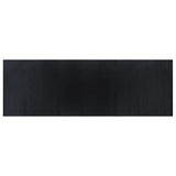 VidaXL rug rectangular 100x300 cm bamboo black