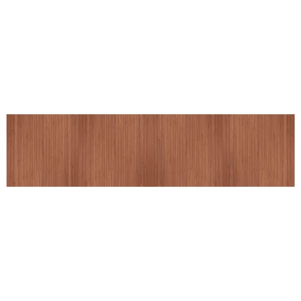 Vidaxl rectangular 100x400 cm bamboo brown