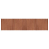 Vidaxl rectangular 100x400 cm bamboo brown