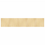 Vidaxl Rug Prostokątny 100x500 cm Bamboo Light Natural