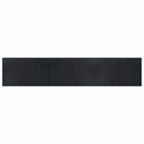 Tapis vidaxl rectangulaire 60x300 cm Bamboo noir