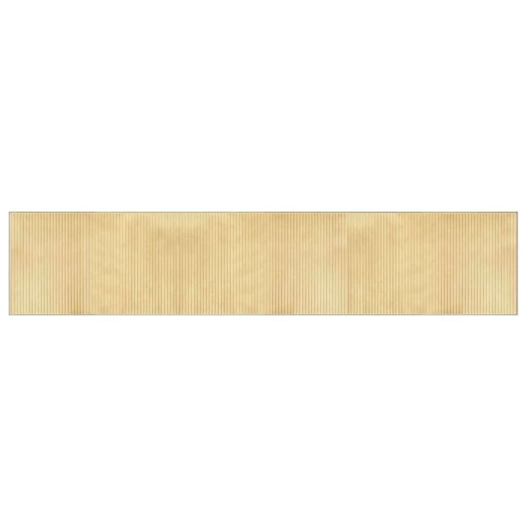 Vidaxl Rug Rectangular 60x300 cm Bambu Light Natural