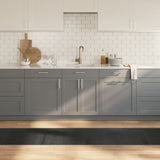 Vidaxl rectangular 60x1000 cm bamboo gray