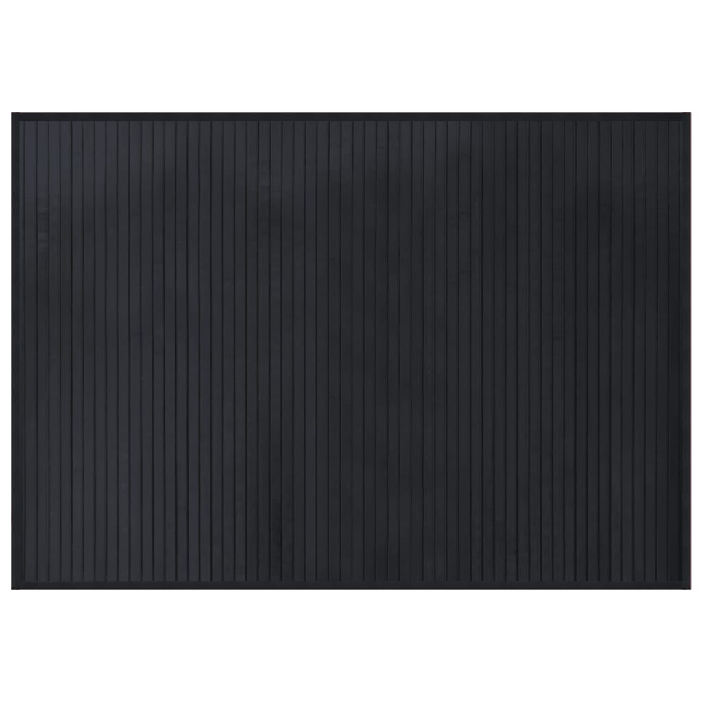 VidaXL rectangular 70x100 cm bamboo black