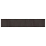 Vidaxl Rug Rectangular 70x400 cm Bamboo Dark Brown