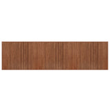 Vidaxl rug rectangular 80x300 cm bamboo brown