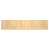 Vidaxl rug rectangular 80x400 cm bamboo light natural