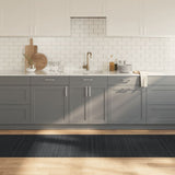 Vidaxl rectangular 80x400 cm bamboo gray