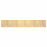 Vidaxl Rug Prostokątny 80x500 cm Bamboo Light Natural