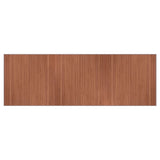 Tapis Vidaxl RECTANGULAIRE 100x300 cm BRAUNE