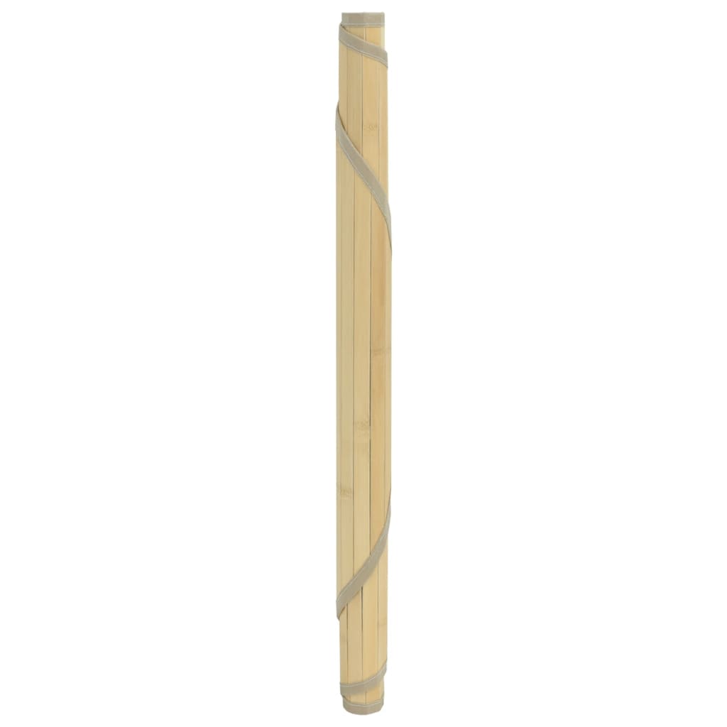 Tappeto Vidaxl intorno a 100 cm Bamboo Light Natural