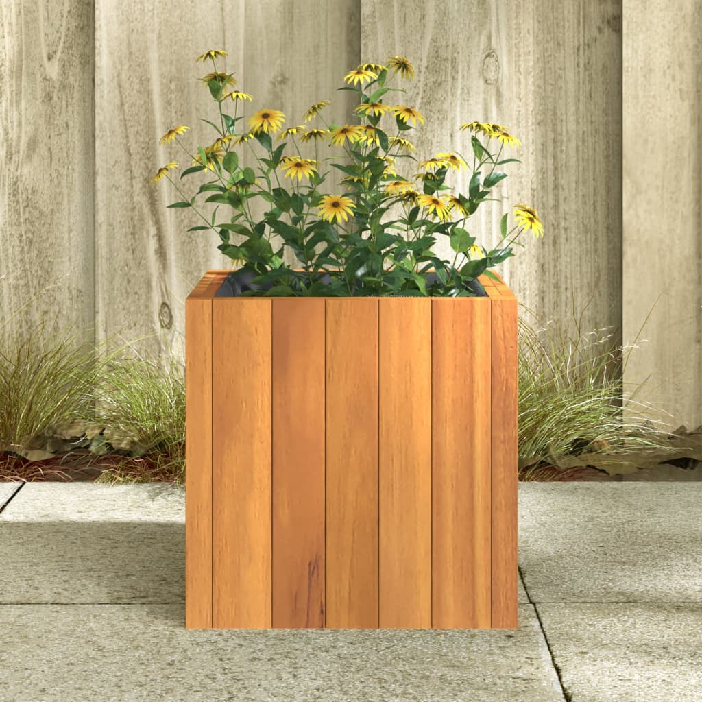 Vidaxl Plantter 25x25x25 cm Solciahout