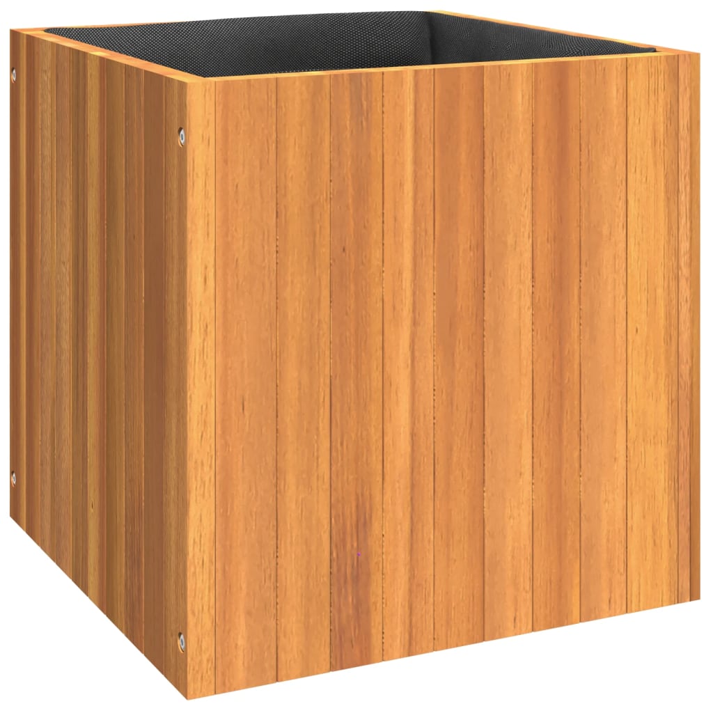 Vidaxl Planning Box 45x45x45 cm Solid Acaciahout