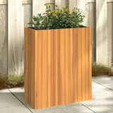 Vidaxl Planter 59x27.5x70 cm Solid Acaciahout