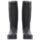 Vidaxl Rain Boots Storlek 39 PVC Black