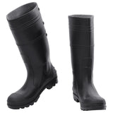 Vidaxl Rain boots size 41 PVC Black