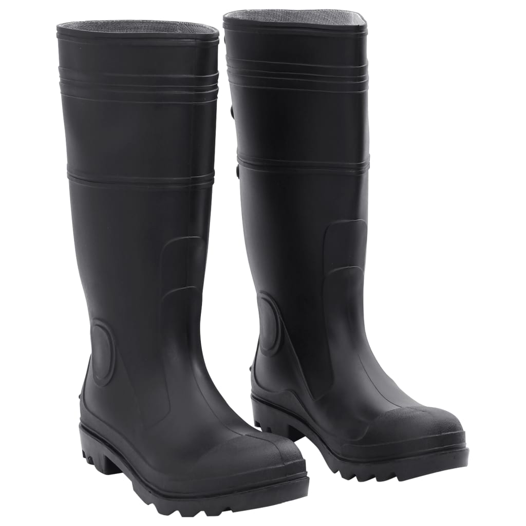 Vidaxl Rain boots size 42 PVC Black