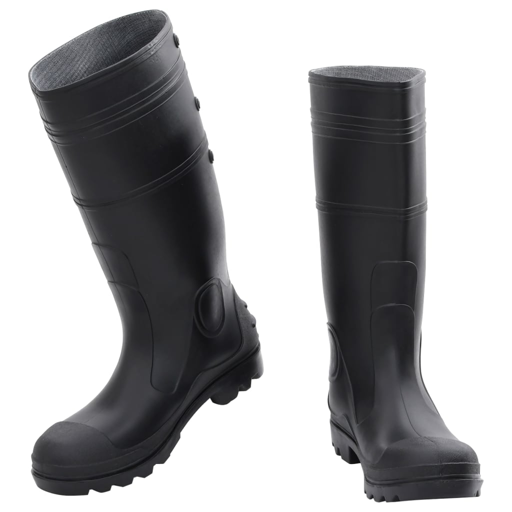 Vidaxl Rainboots Storlek 43 PVC Black