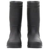 Vidaxl Rain boots size 38 PVC Black