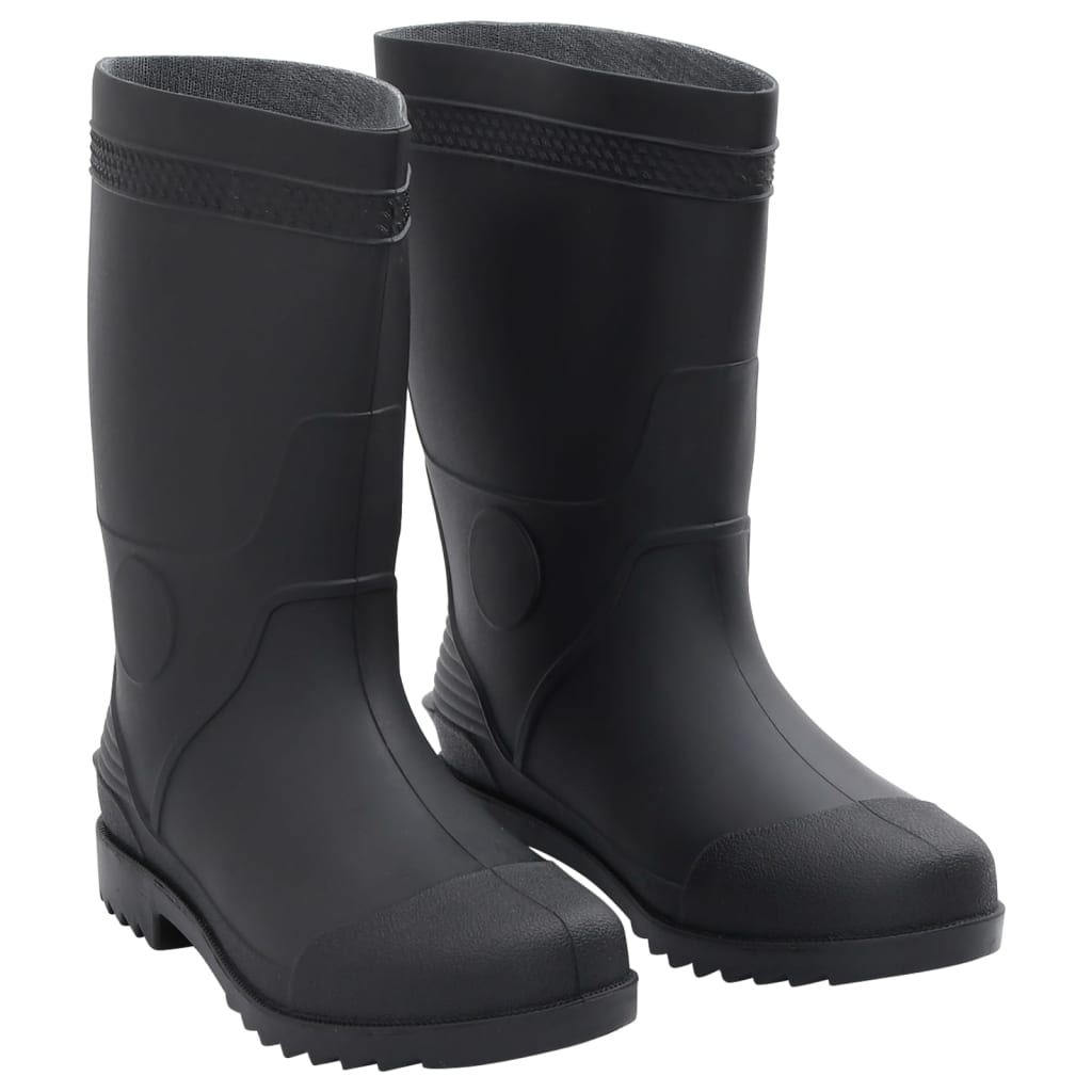 Vidaxl Rain Boots Storlek 41 PVC Black