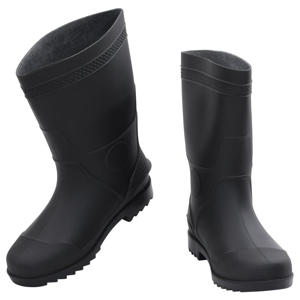 Vidaxl Rain boots size 42 PVC Black