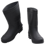 Vidaxl Rain Boots Storlek 42 PVC Black