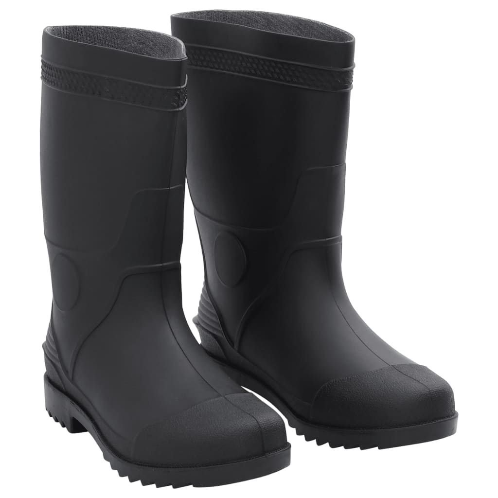 Vidaxl Rainboots Size 43 PVC Black