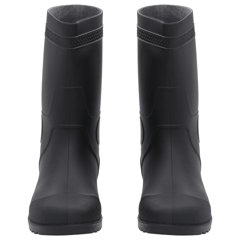 Vidaxl Rainboots Storlek 43 PVC Black