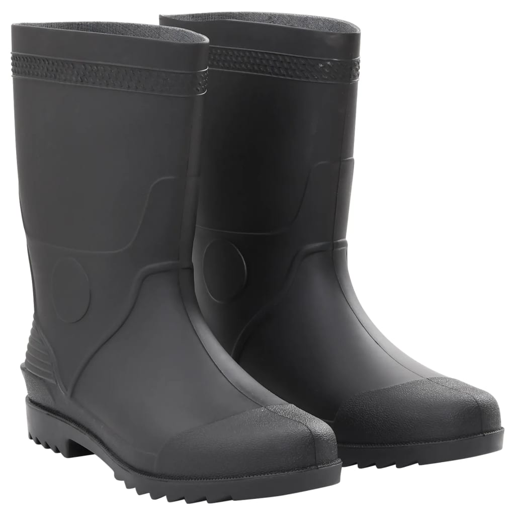 Vidaxl Rainboots Storlek 44 PVC Black