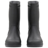 Vidaxl Rainboots Storlek 44 PVC Black