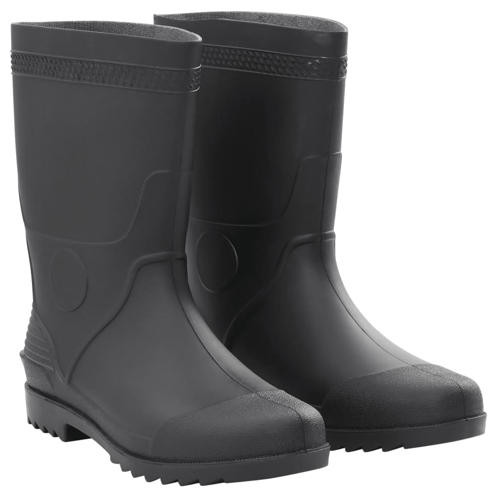 Vidaxl Reen boots Gréisst 45 pvc schwaarz