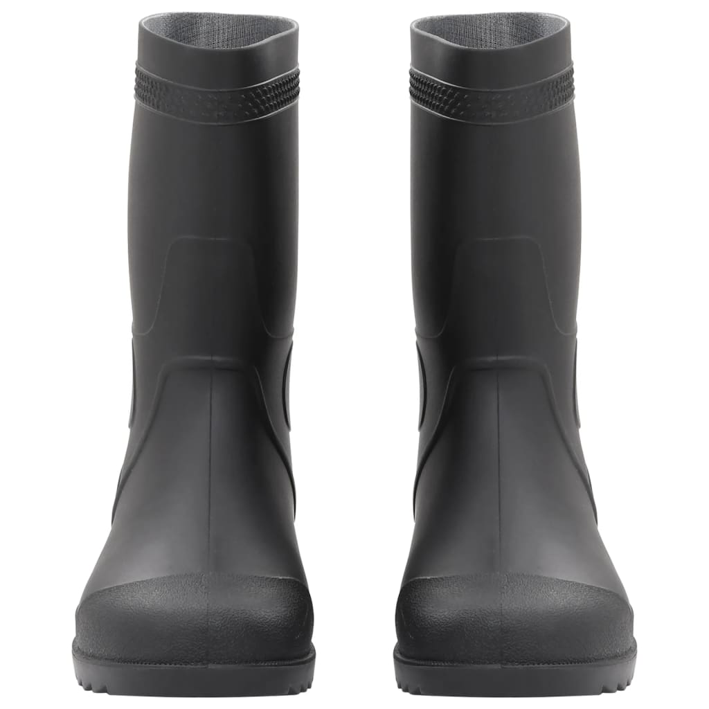 Vidaxl Reen boots Gréisst 45 pvc schwaarz