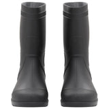 Vidaxl Reen boots Gréisst 45 pvc schwaarz