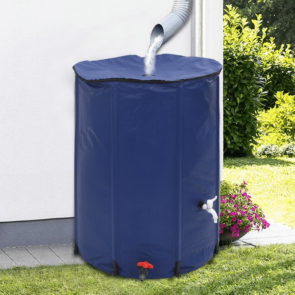 Vidaxl watertank met kraan opvouwbaar 750 l pvc