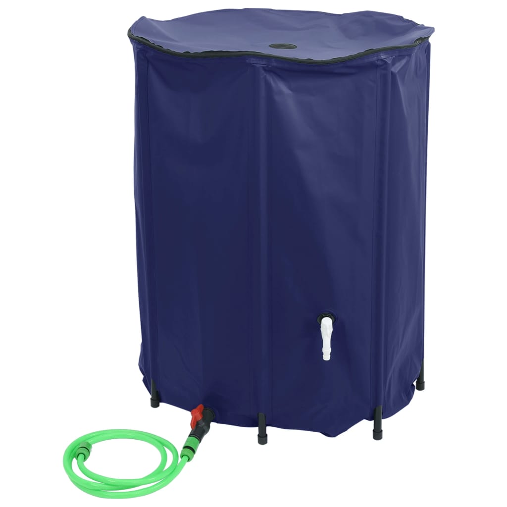 Vidaxl Tank Water avec robinet pliable 500 L PVC