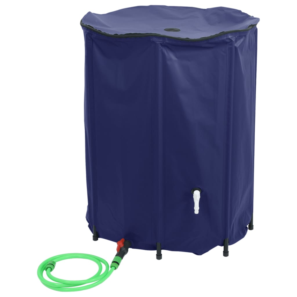 Vidaxl vandtank med kran sammenfoldelig 1350 L PVC